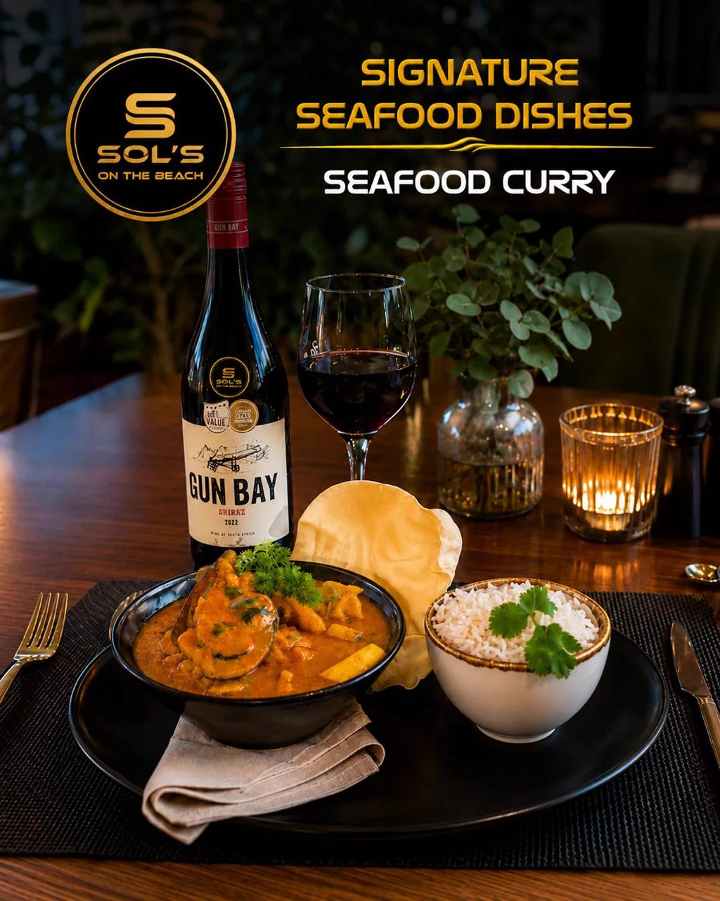 Seafood curry